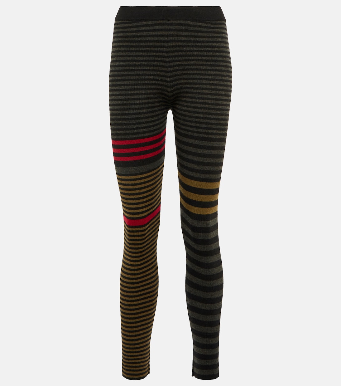 Leggings Jamy de lana virgen a rayas | Marant Etoile