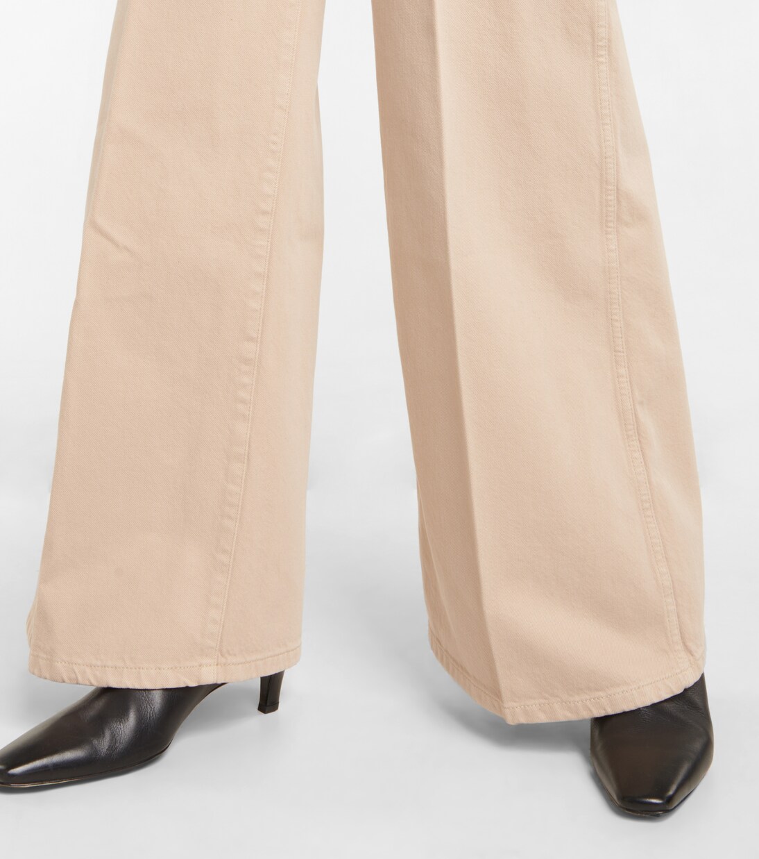High-Rise Wide-Leg Jeans Brompton | Joseph