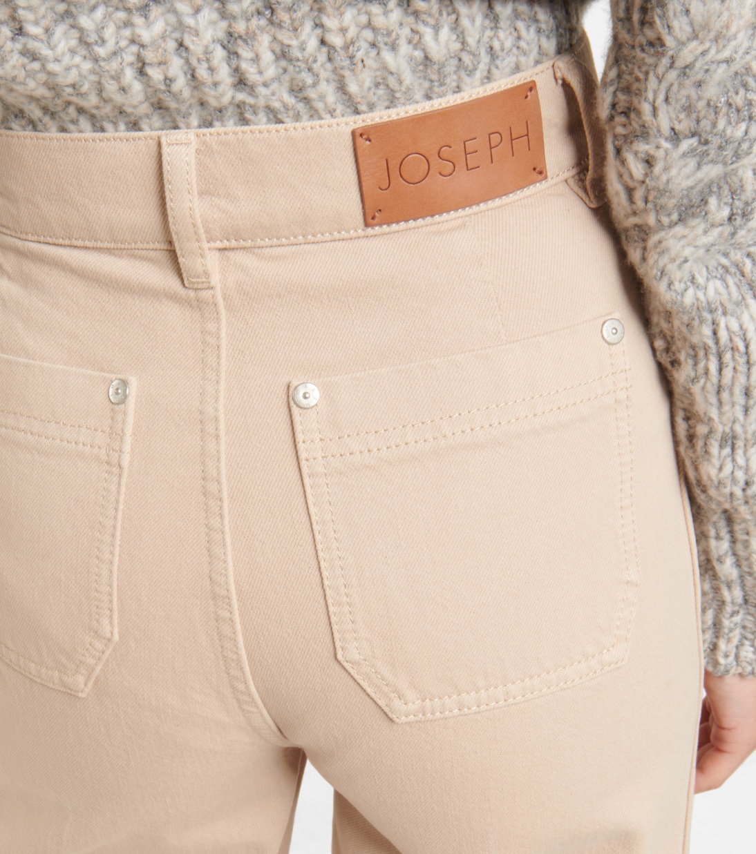 High-Rise Wide-Leg Jeans Brompton | Joseph