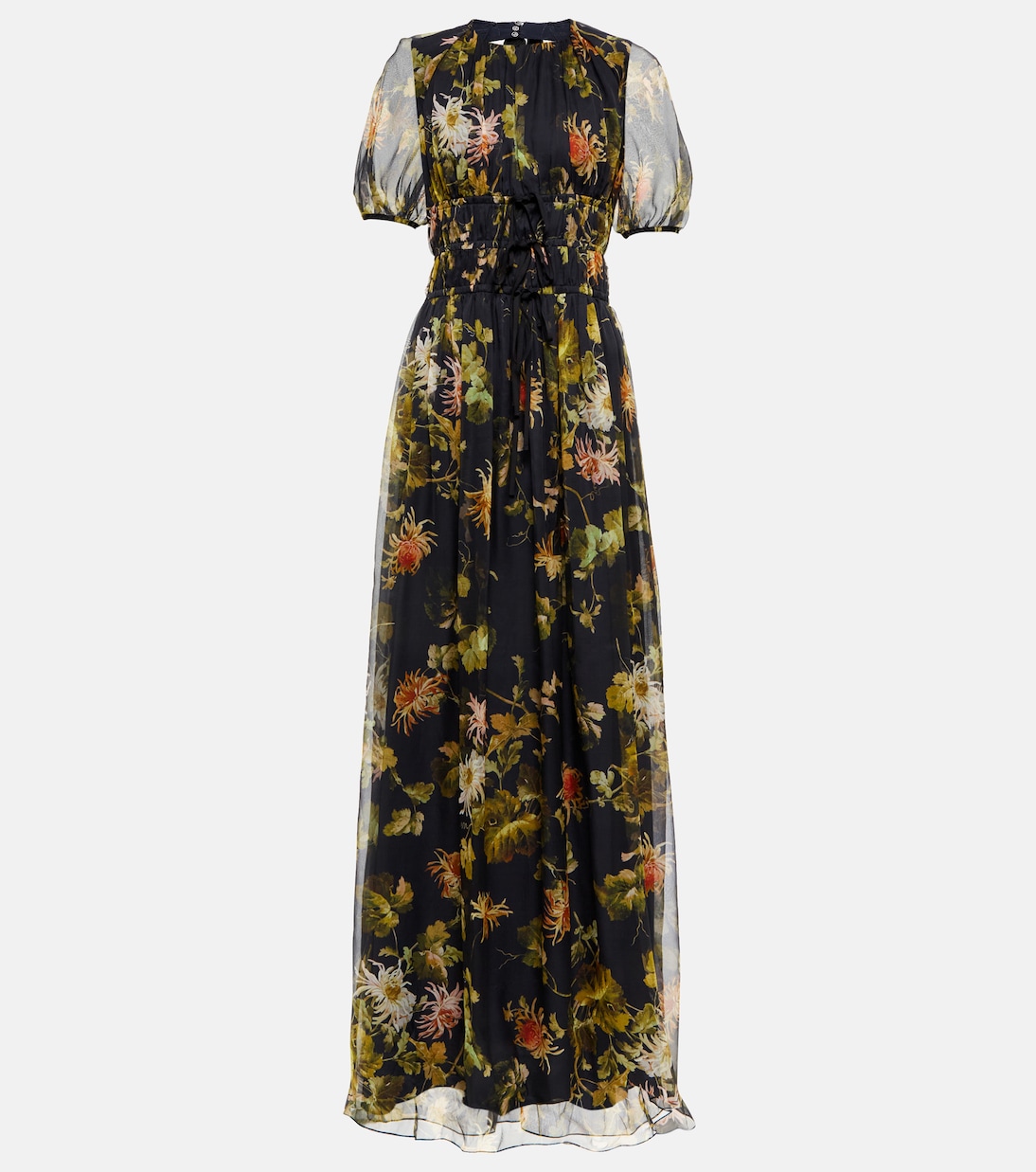 Robe Cassia aus Seiden-Voile | Erdem
