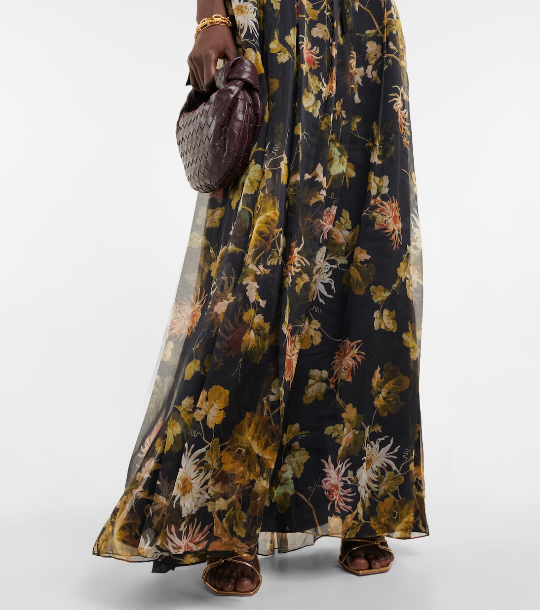 Robe Cassia aus Seiden-Voile | Erdem