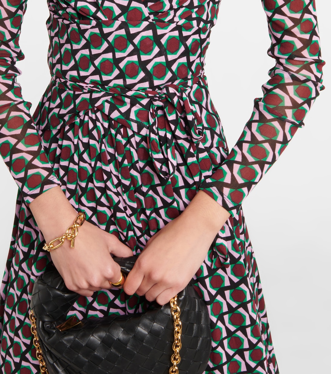Brenda mesh midi dress | Diane von Furstenberg