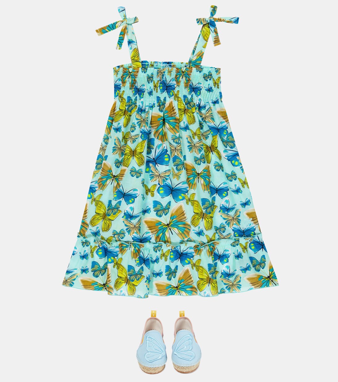 Kleid Butterfly aus Baumwolle | Vilebrequin Kids