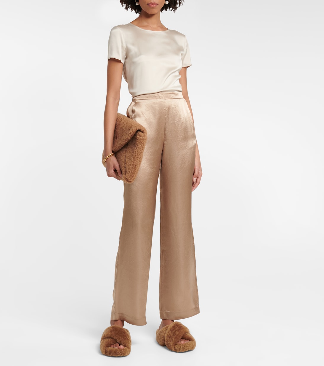 Fischio high-rise wide-leg pants | Max Mara