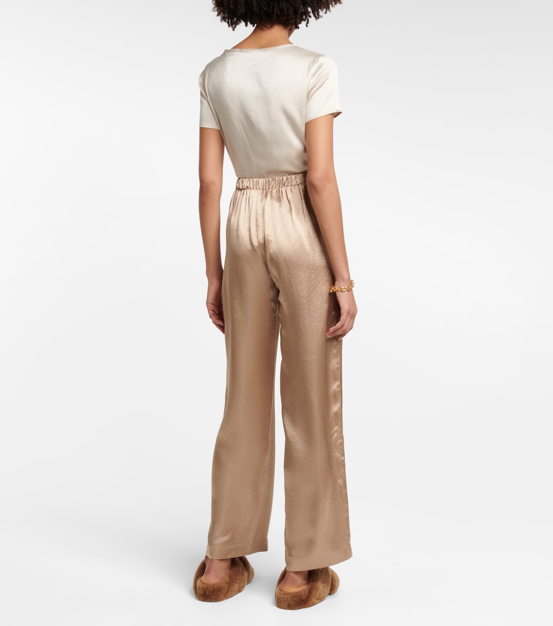 Fischio high-rise wide-leg pants | Max Mara