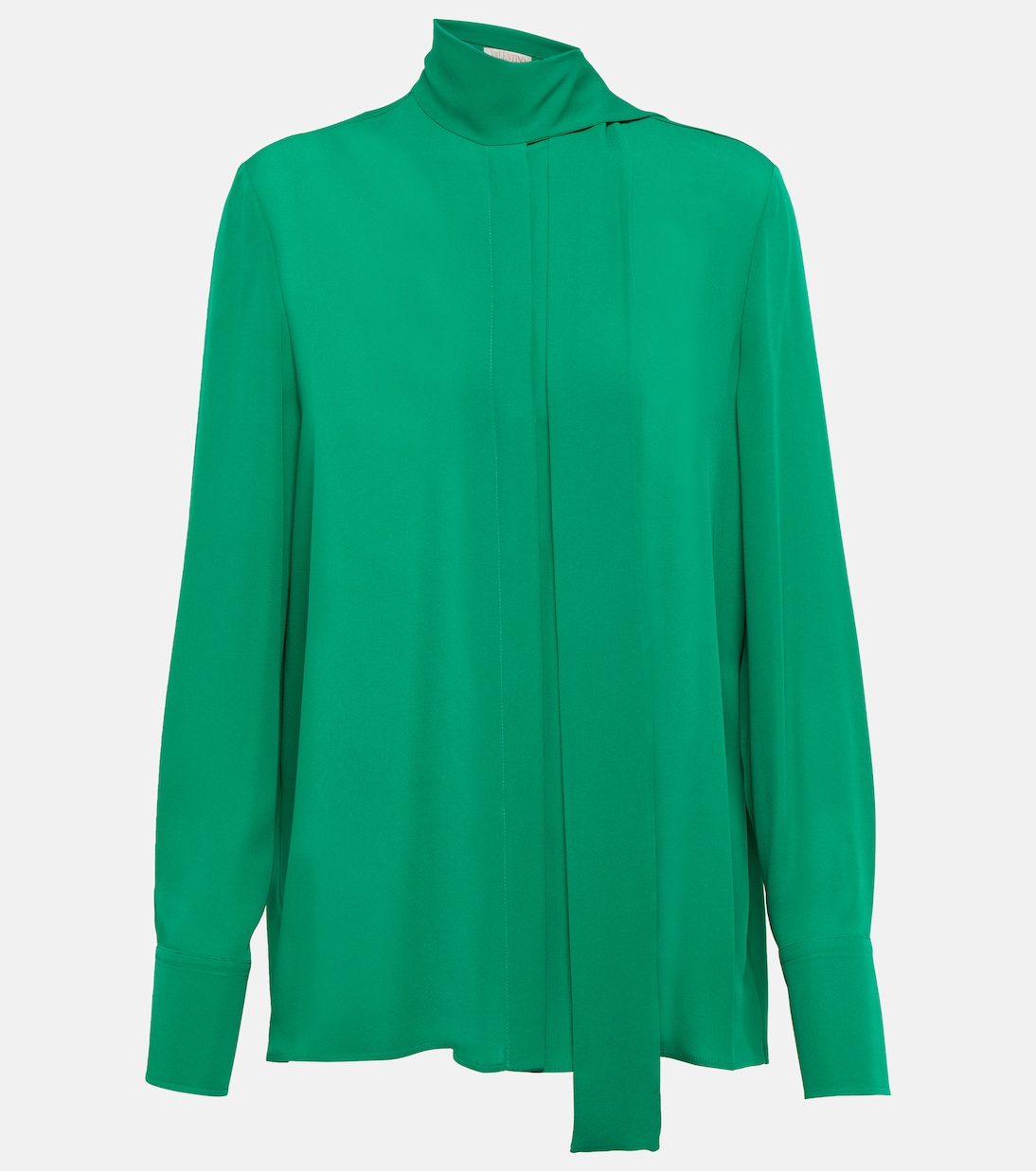 Blusa in seta con fiocco | Valentino