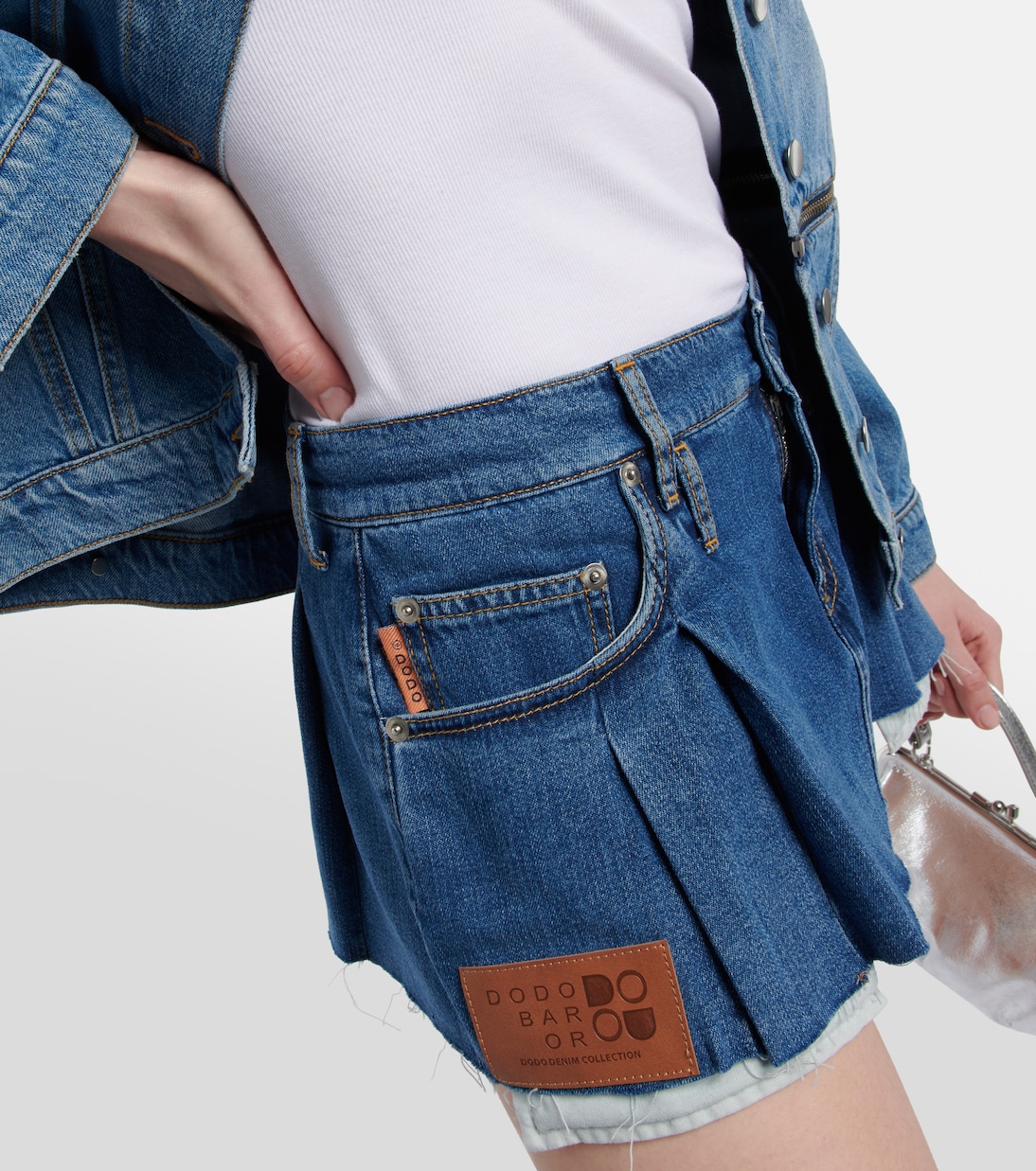 Mini-jupe en jean | Dodo Bar Or