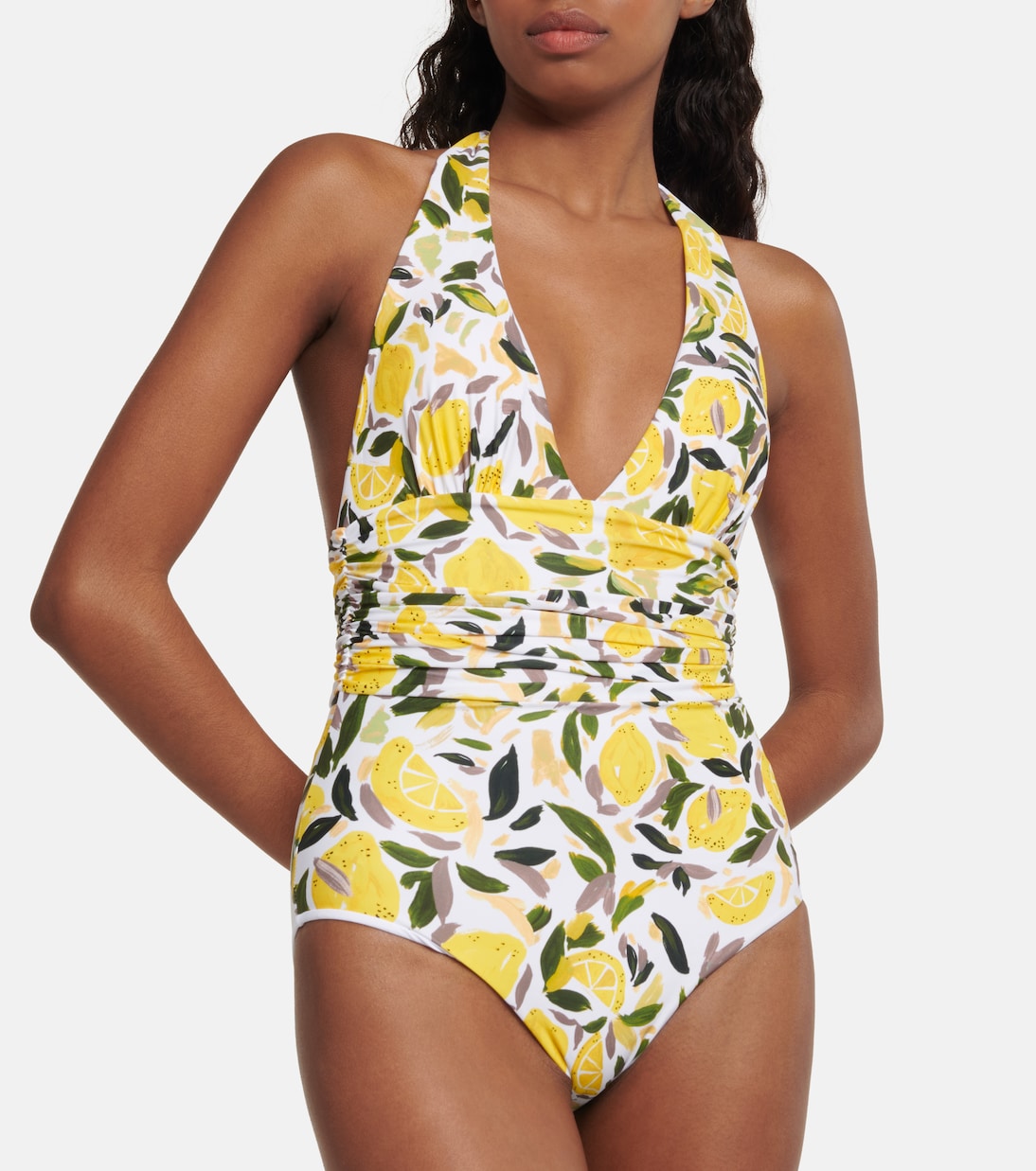 Bañador Amarilla estampado | Rebecca Vallance