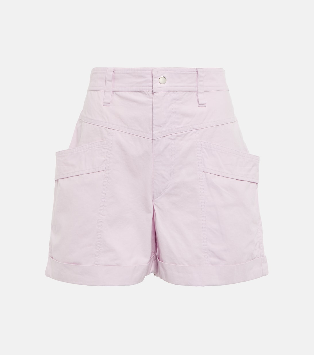 Shorts Rachel a vita alta in cotone | Marant Etoile