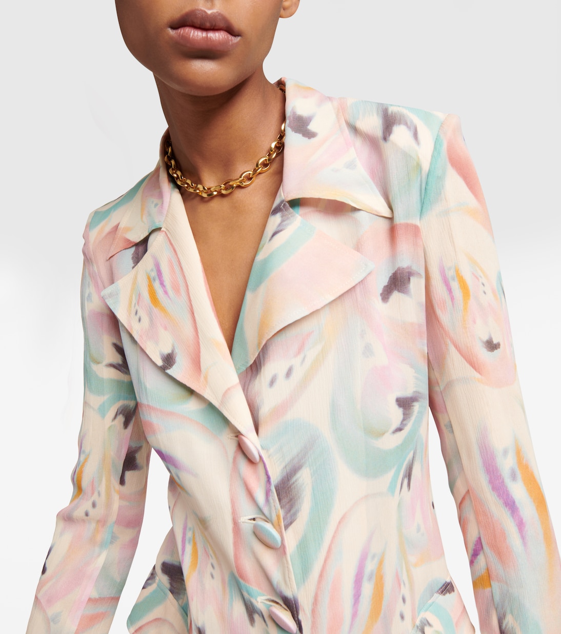 Abrigo de seda con estampado | Etro