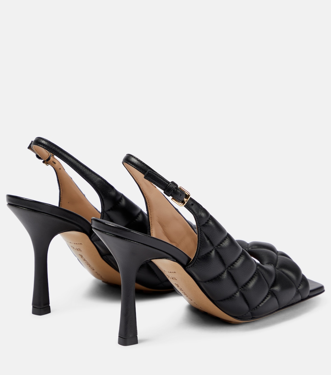 Sandales en cuir matelassé | Bottega Veneta