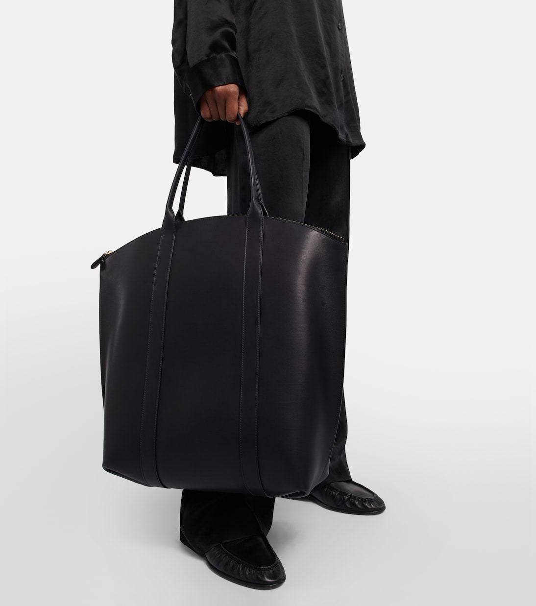 Cabas Dante en cuir | The Row