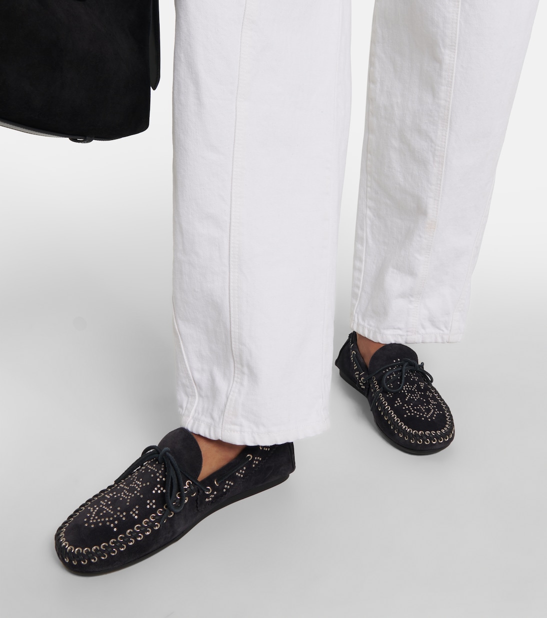 Freen embellished suede moccasins | Isabel Marant