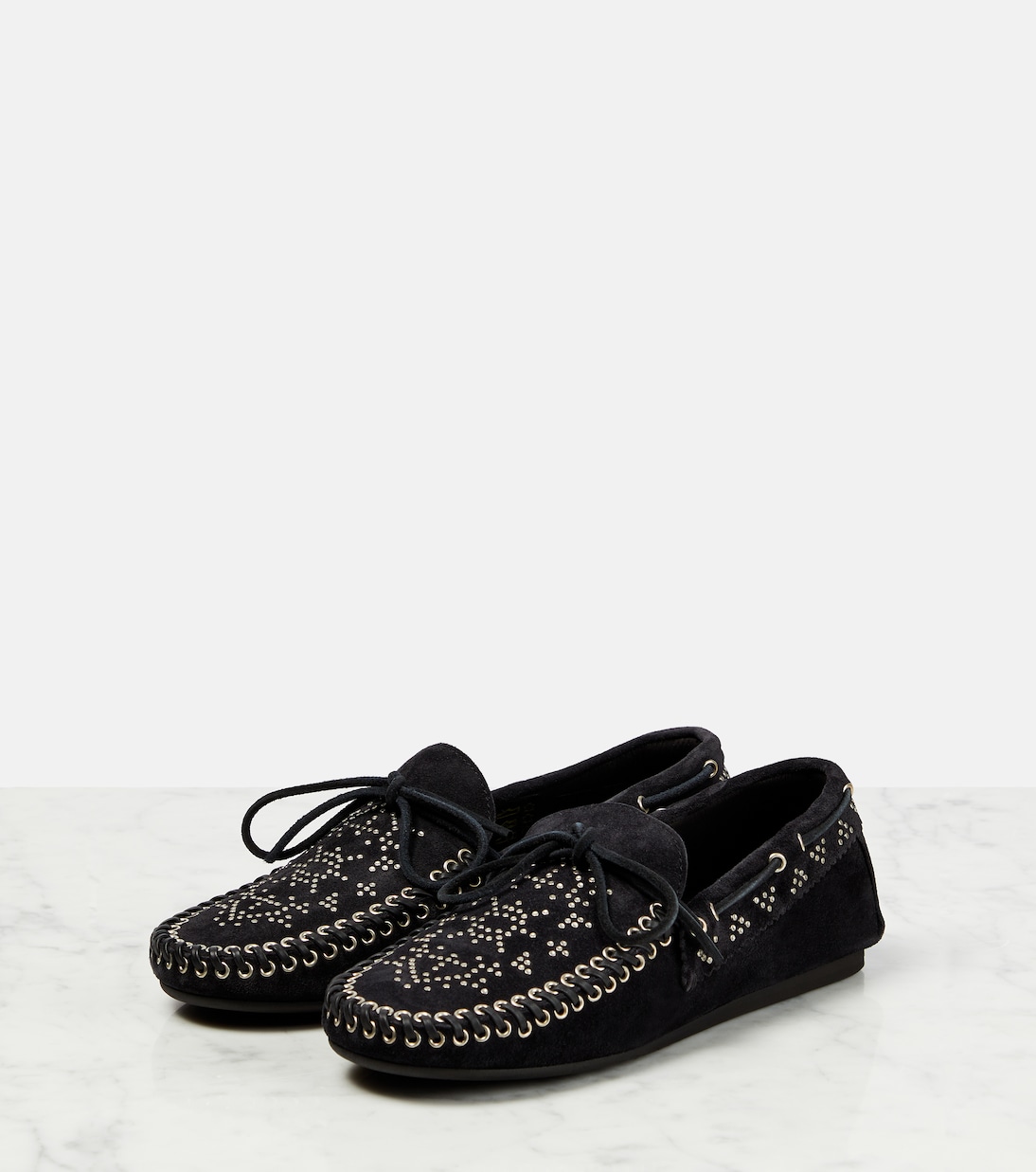 Freen embellished suede moccasins | Isabel Marant