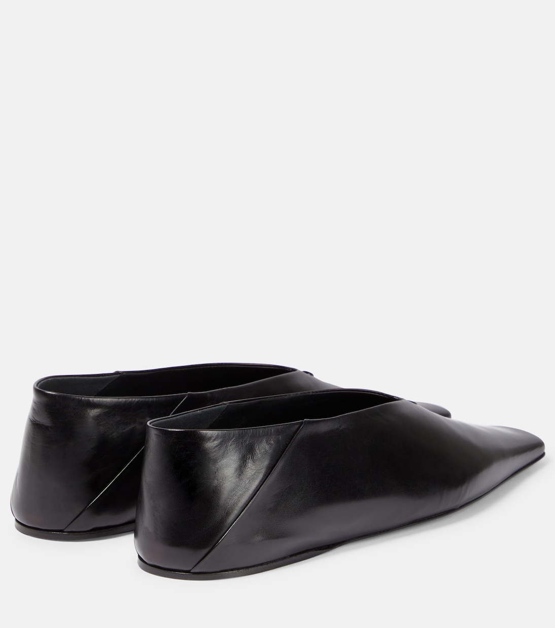 Ballerinas aus Leder | Jil Sander