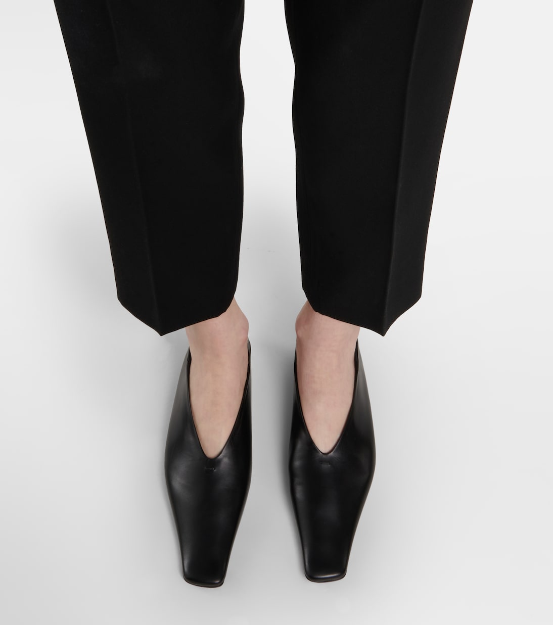 Ballerinas aus Leder | Jil Sander