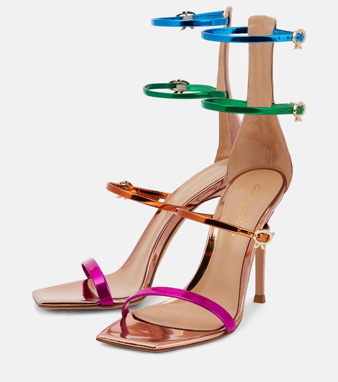 Sandali Ribbon 105 in pelle | Gianvito Rossi