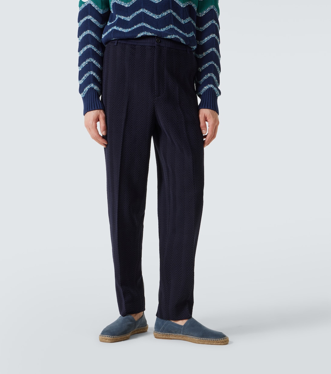 Pantalones Zigag en mezcla de algodón | Missoni