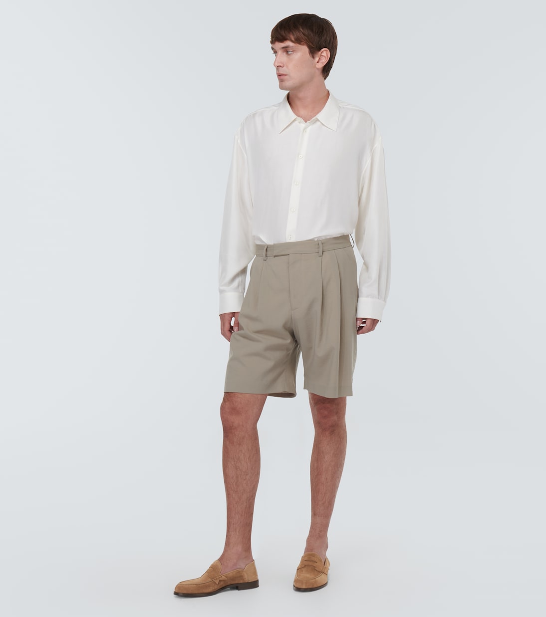 Loafers Penny No Back aus Veloursleder | Christian Louboutin
