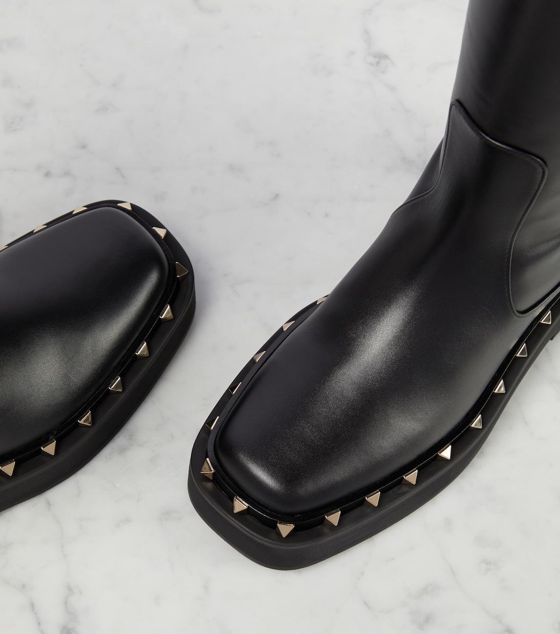 Stivali Rockstud in pelle | Valentino Garavani