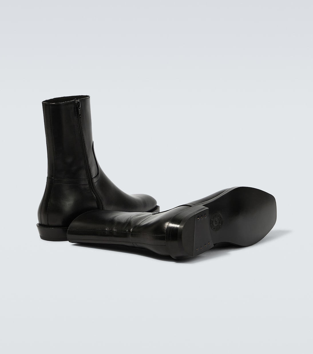 Ankle Boots aus Leder | Dries Van Noten
