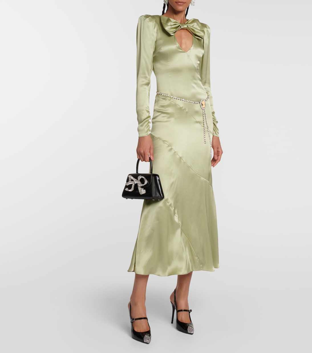 Embellished silk gown | Alessandra Rich