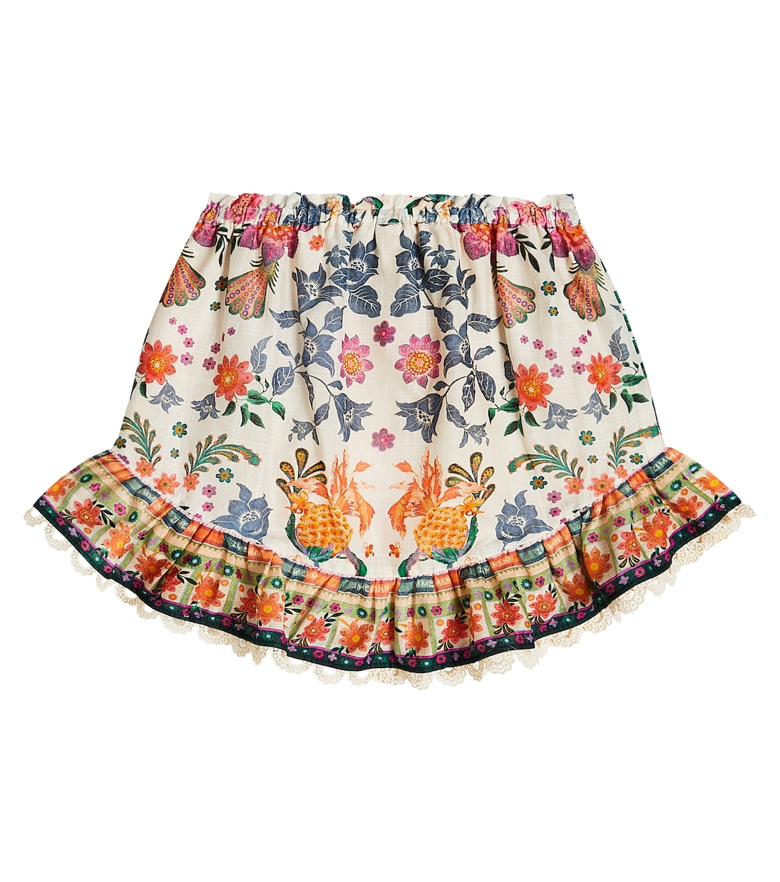 Jupe Ginger Flip à fleurs | Zimmermann Kids