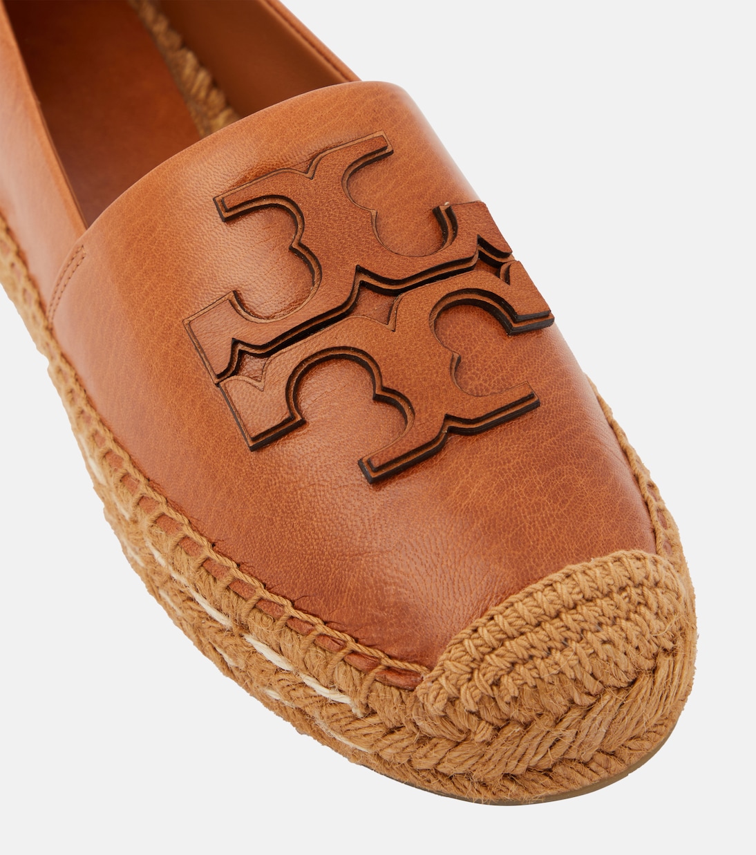 Ines leather platform espadrilles | Tory Burch