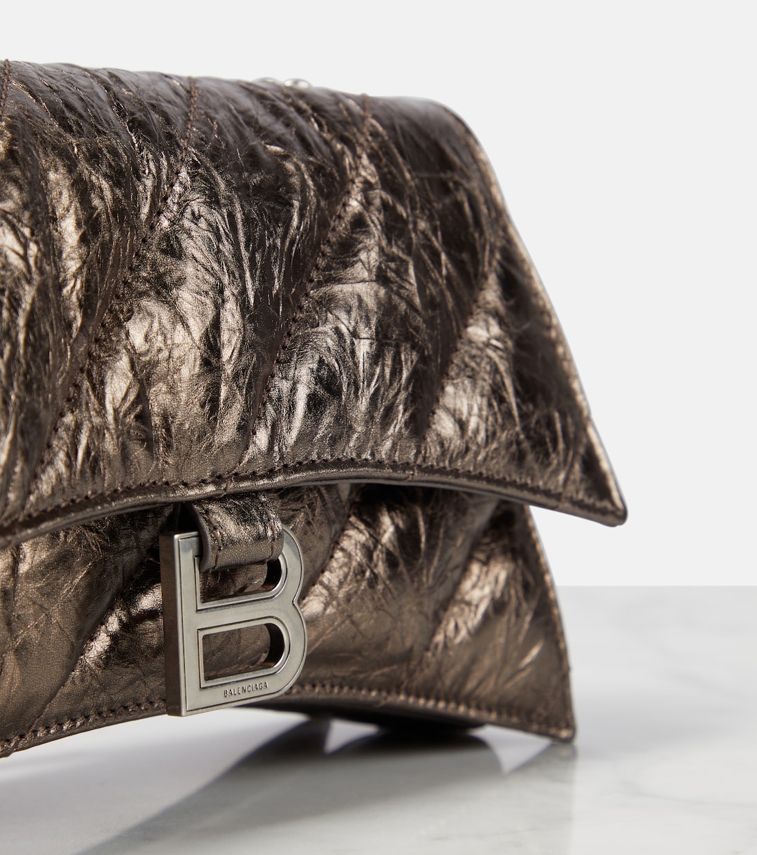 Crush XS leather shoulder bag | Balenciaga