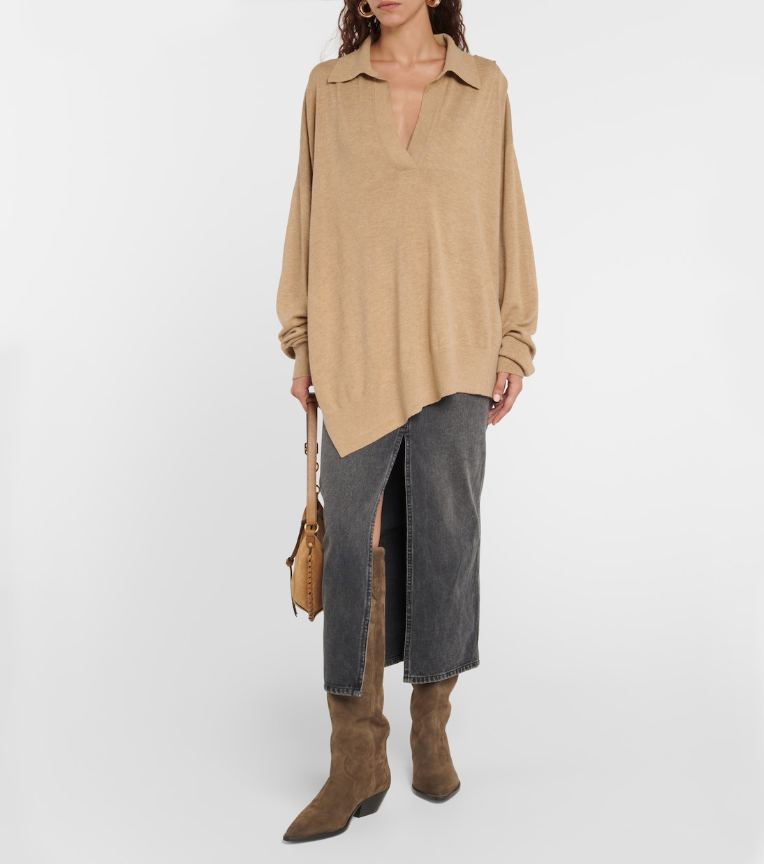 Pullover Giliane in jersey di misto lana | Isabel Marant