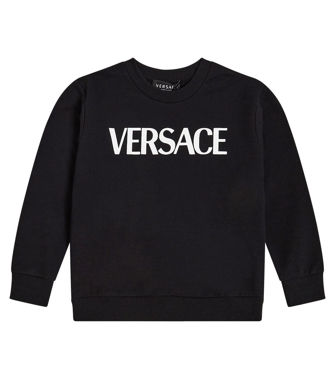 Sudadera con capucha de algodón con logo | Versace Kids
