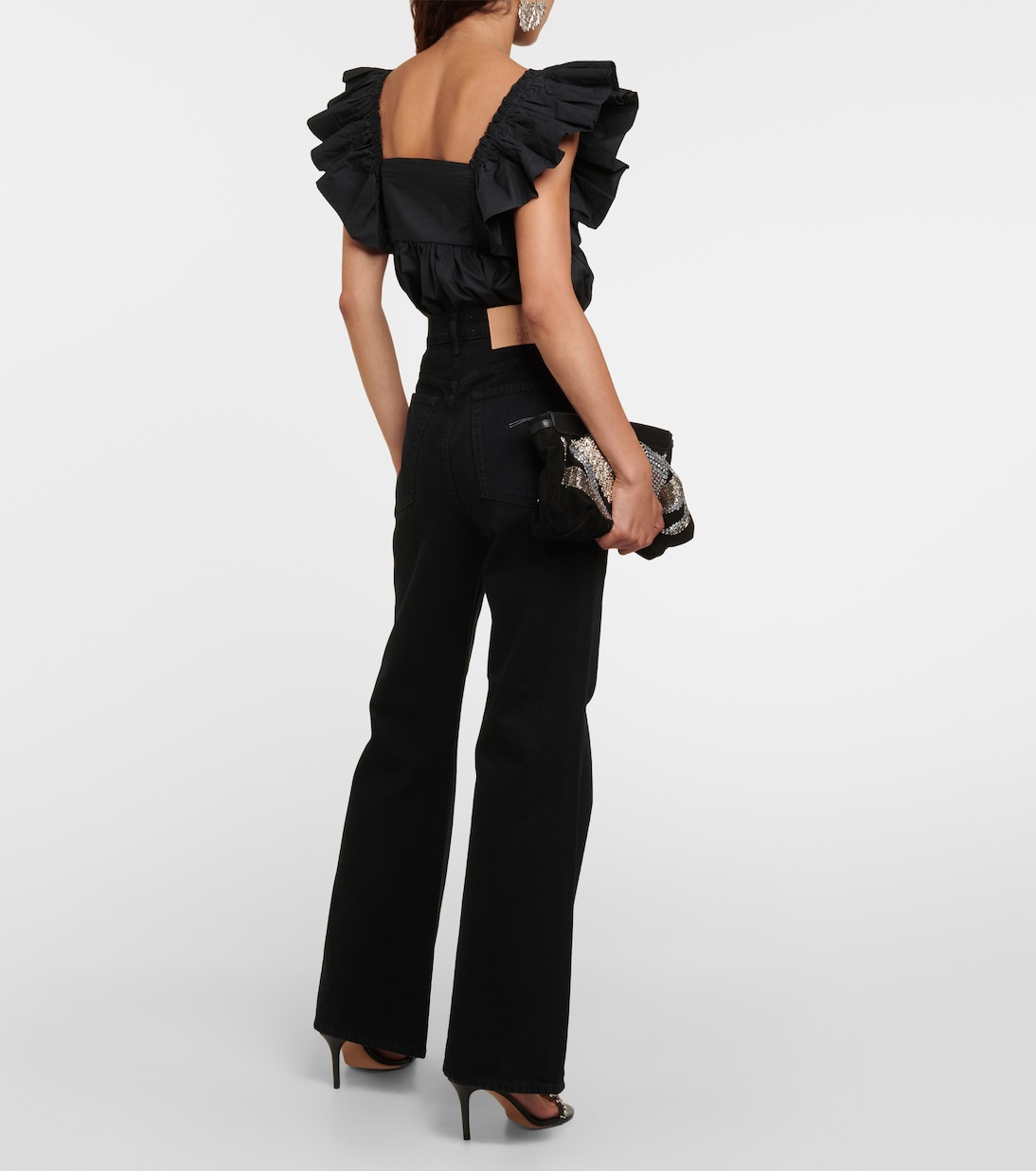 Jeans flared Lou a vita alta | Ulla Johnson