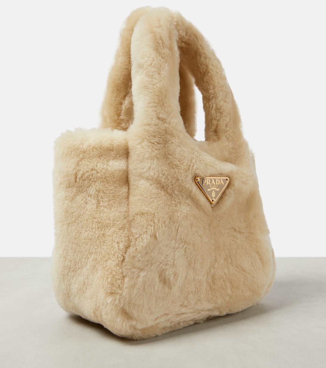 Sac Mini en shearling | Prada