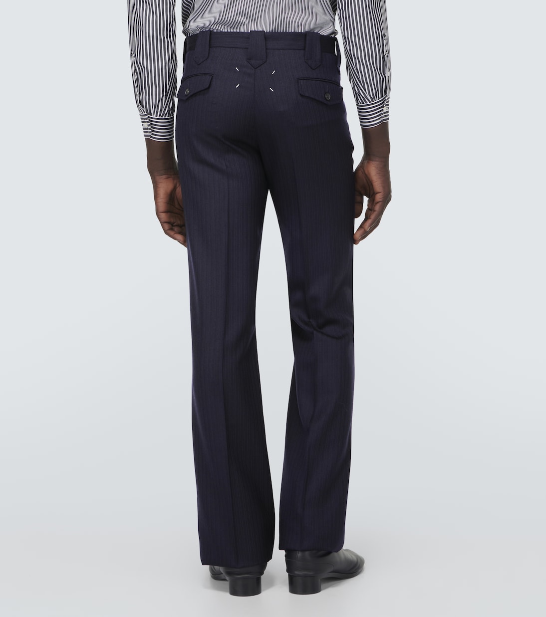 Pantaloni regular in lana | Maison Margiela