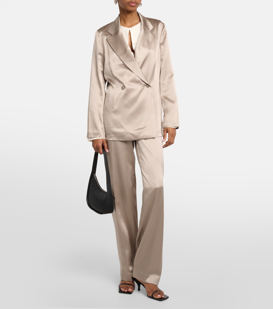 Joubert silk satin jacket  | Joseph