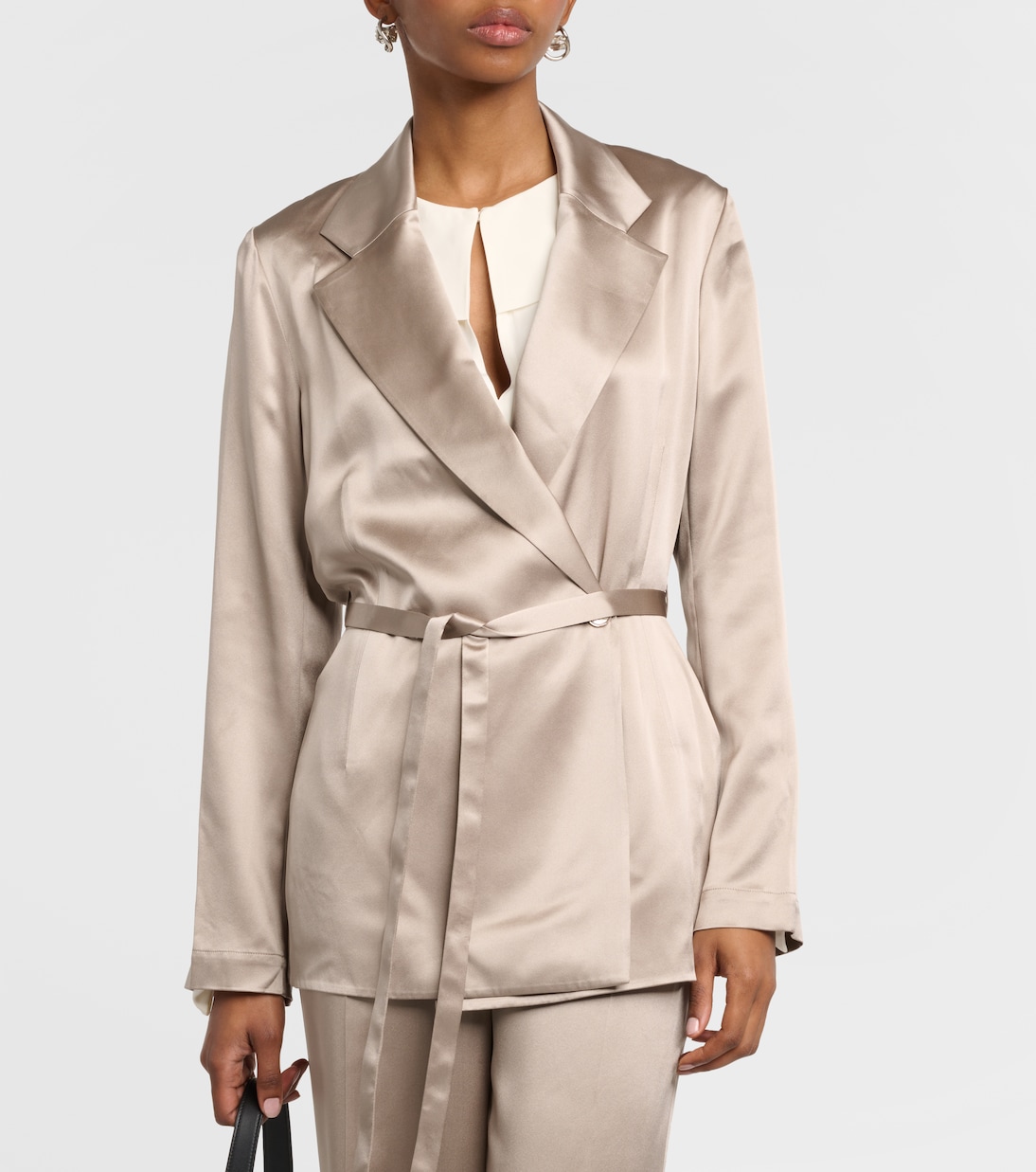 Joubert silk satin jacket  | Joseph