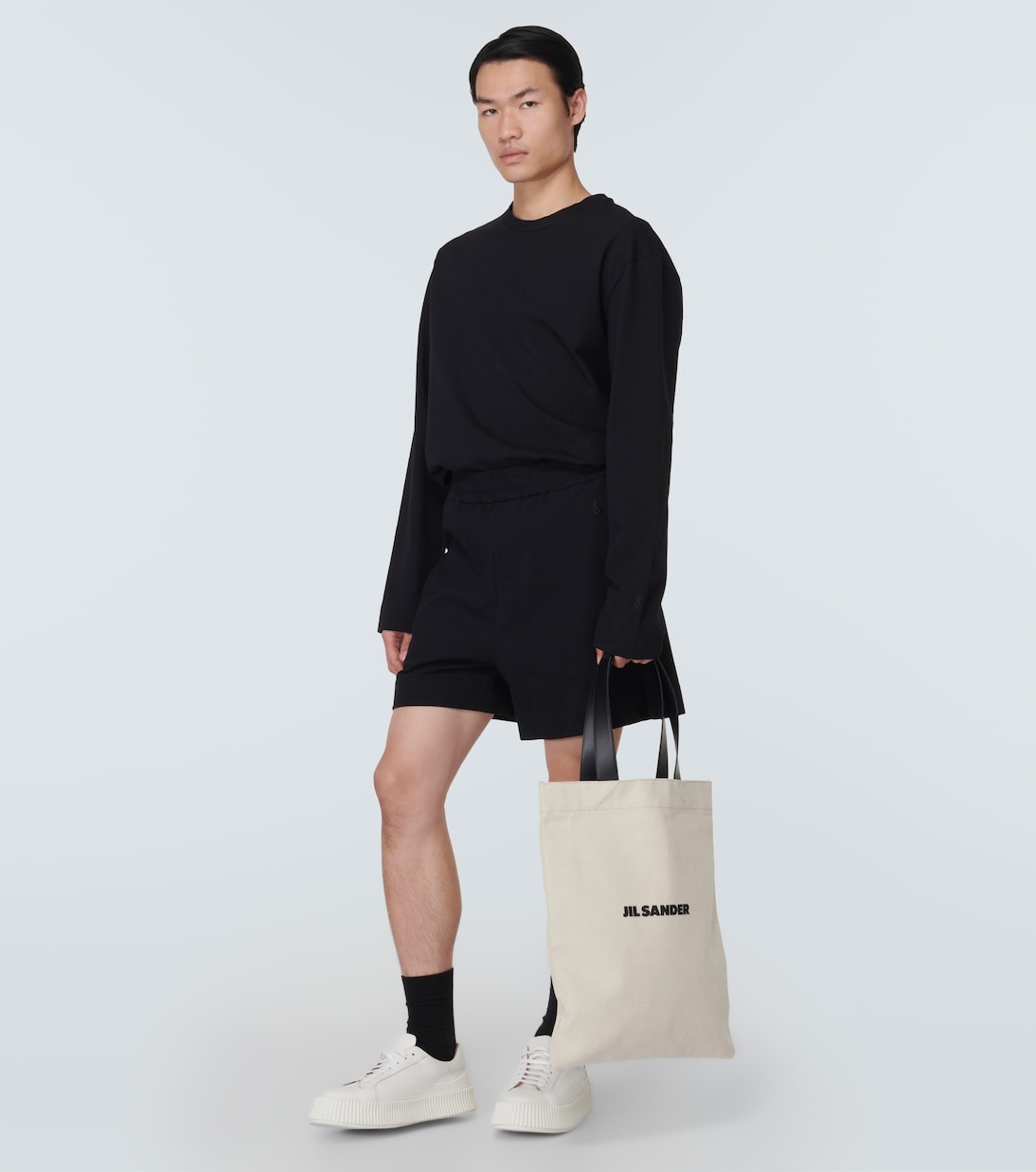 Shorts en mezcla de algodón | Jil Sander