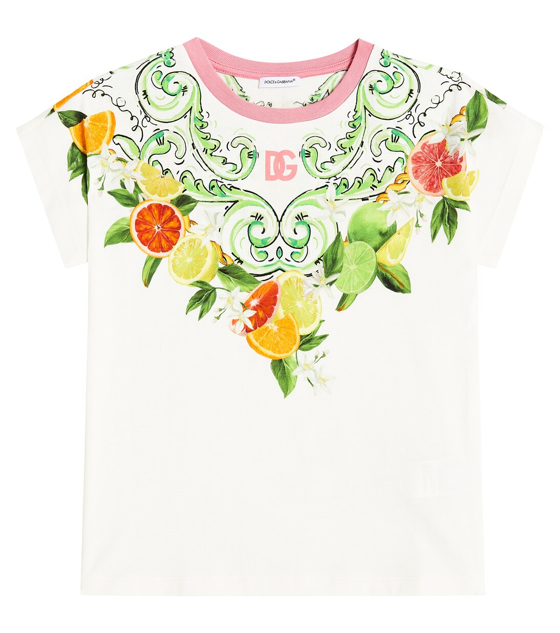 T-shirt en coton imprimé | Dolce&Gabbana Kids