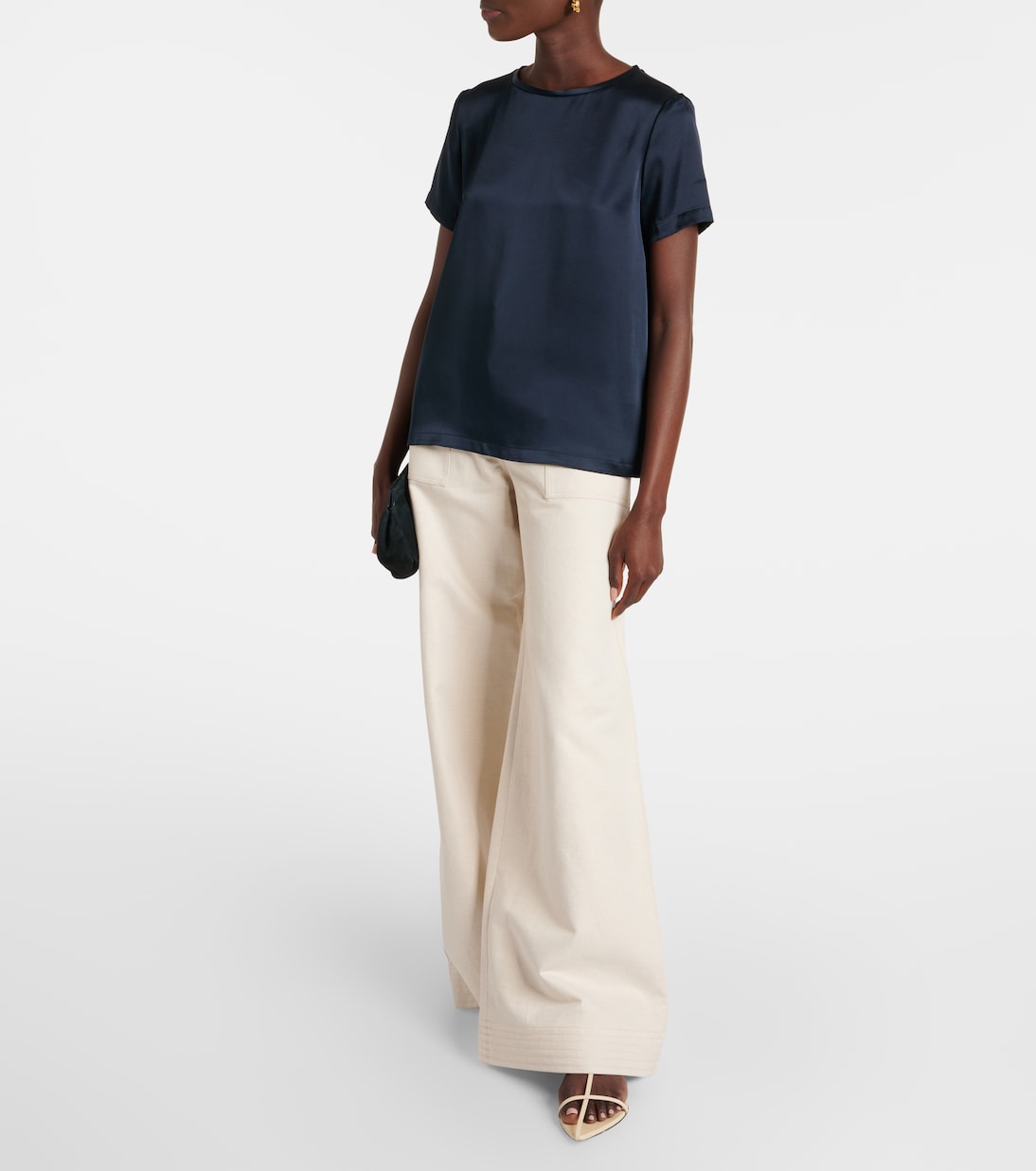 Rebecca satin T-shirt | 'S Max Mara