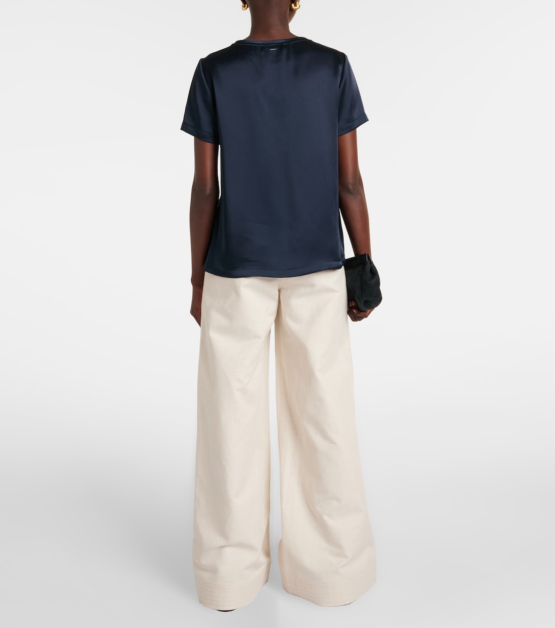 Rebecca satin T-shirt | 'S Max Mara