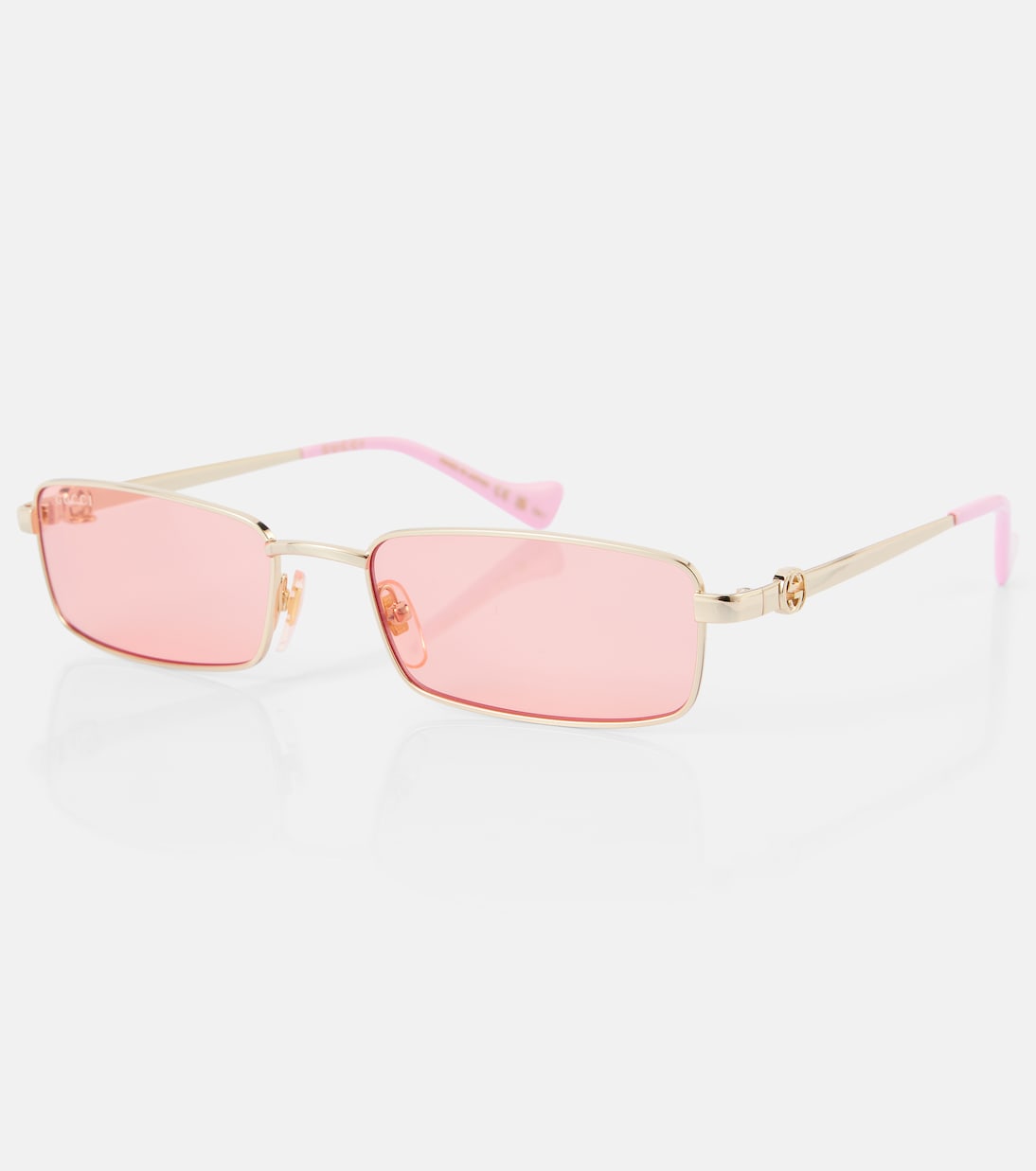 Gafas de sol rectangulares con GG | Gucci