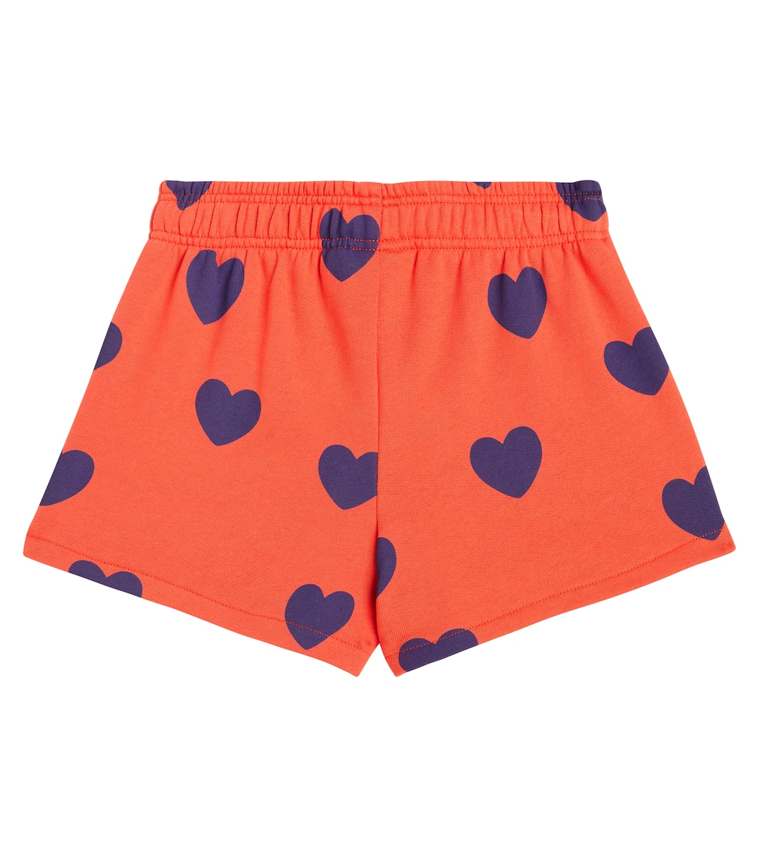 Shorts Hearts de jersey de algodón | Mini Rodini