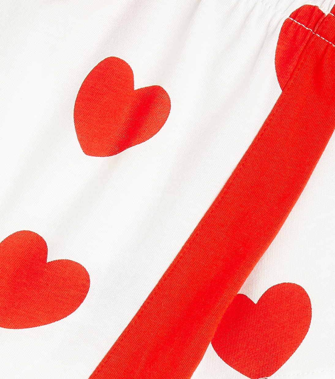 Falda Hearts de algodón | Mini Rodini