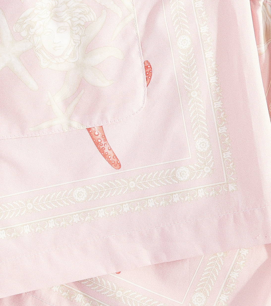 Shorts Barocco Sea de popelín de algodón | Versace Kids