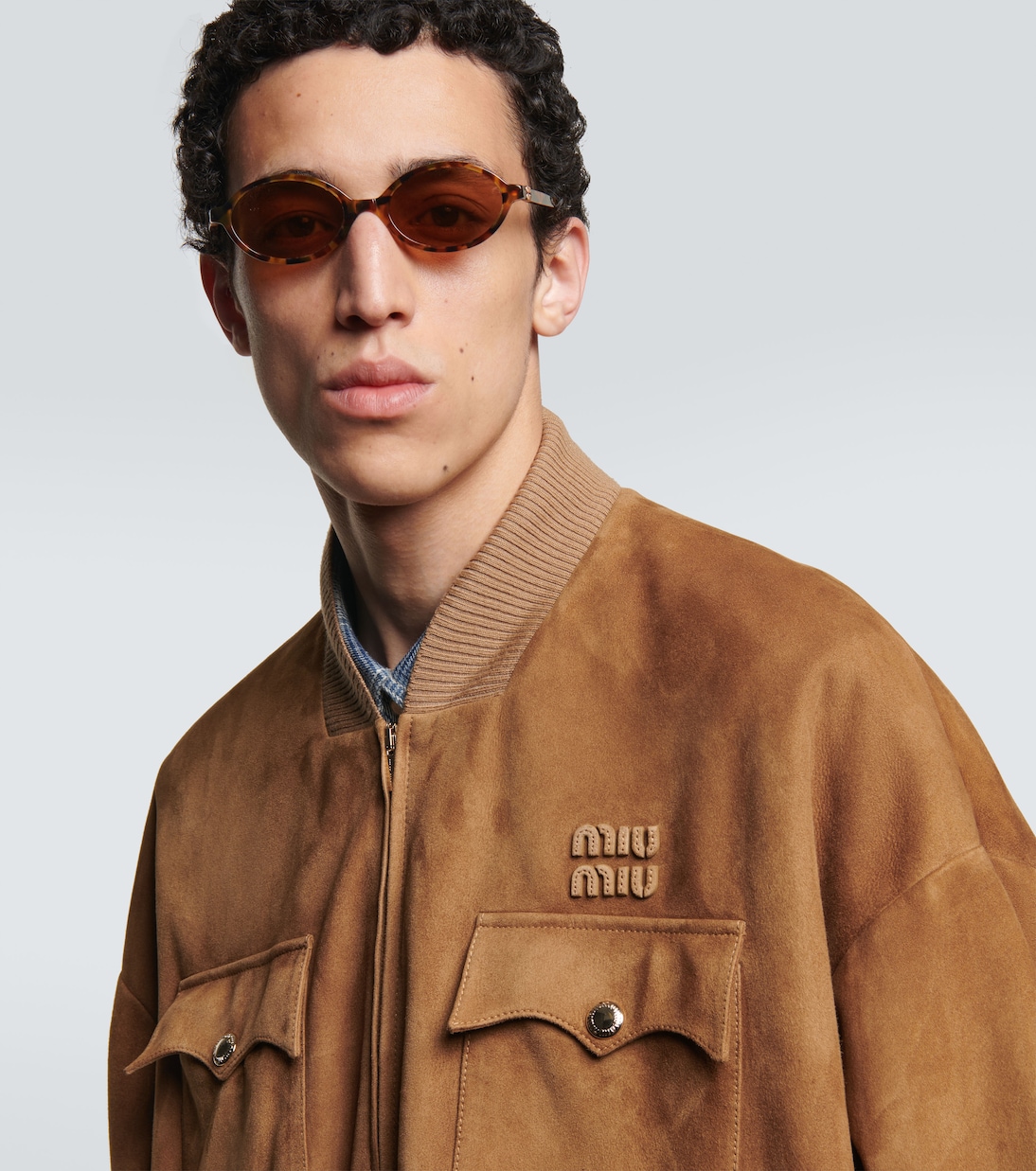 Ovale Sonnenbrille Miu Regard | Miu Miu