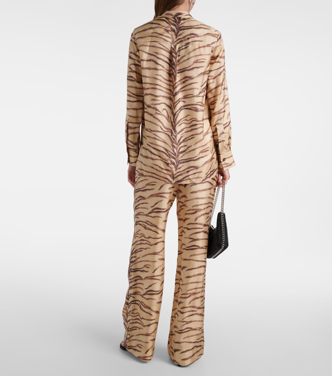 Camicia in seta con stampa | Stella McCartney