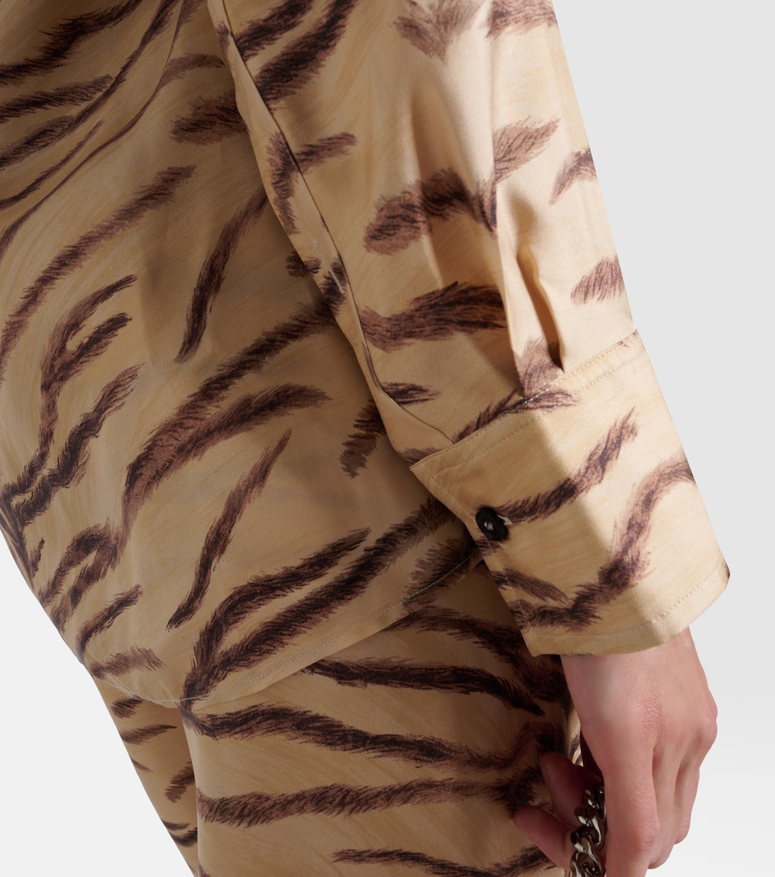 Camicia in seta con stampa | Stella McCartney