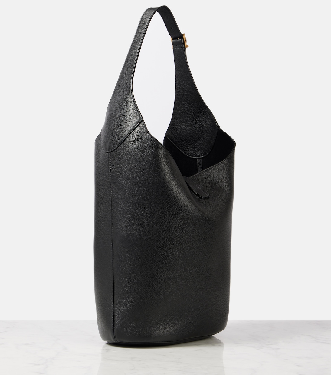 Sac seau Le 5 à 7 en cuir  | Saint Laurent
