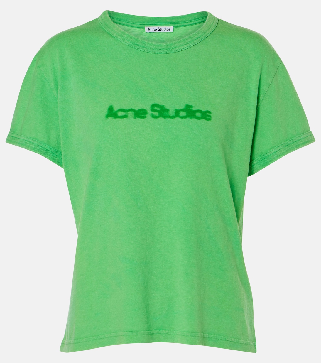 로고 코튼 티셔츠 | Acne Studios