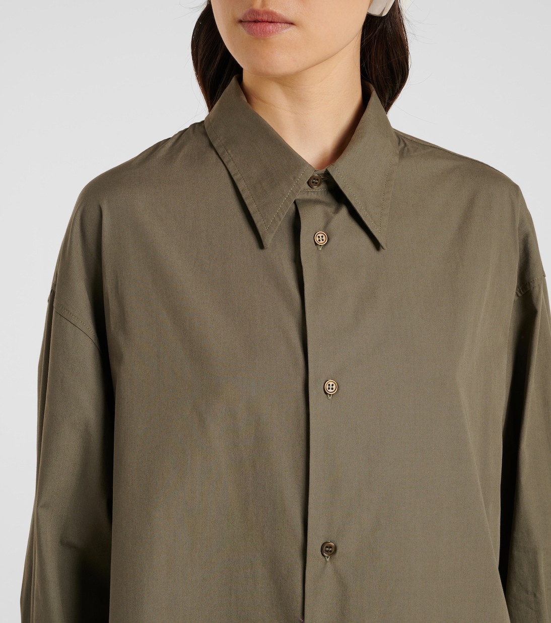 Robe chemise en coton | MM6 Maison Margiela